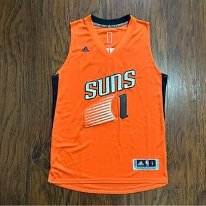 Adidas Phoenix Suns 2017 Devin Booker Orange swingman Jersey men’s size small